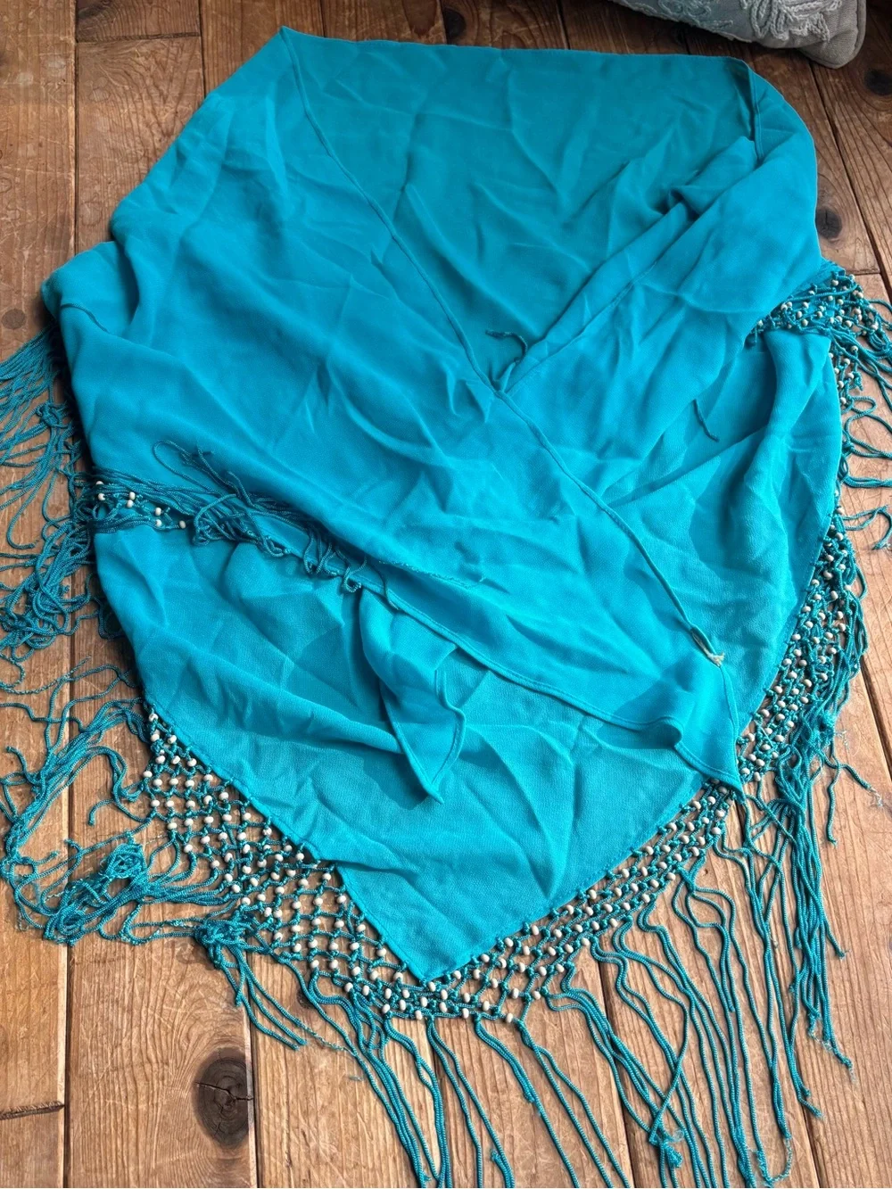 N/A blue beaded